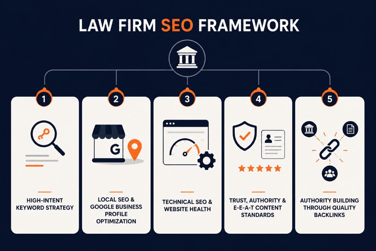 The Core Pillars of Law Firm SEO