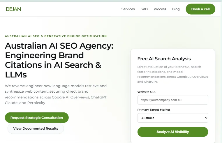 Dejan-AI-Home page