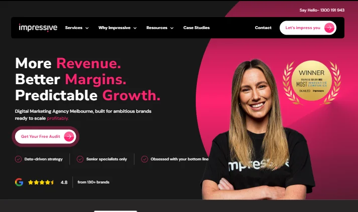Impressive Digital Home-page