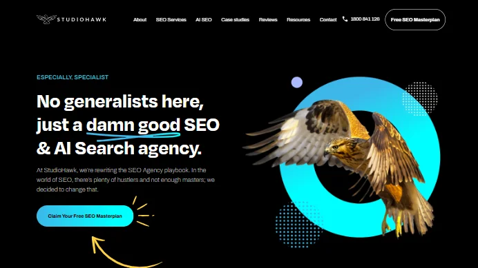 Studiohawk-home page