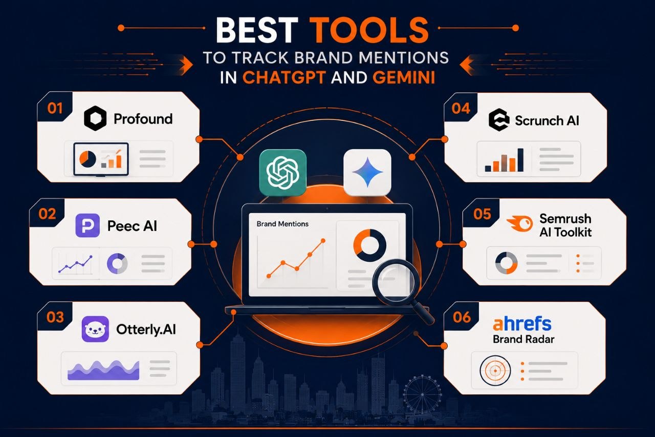 Best Tools to Track Brand Mentions in ChatGPT and Gemini