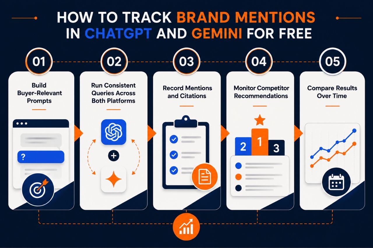 How to Track Brand Mentions in ChatGPT and Gemini for Free