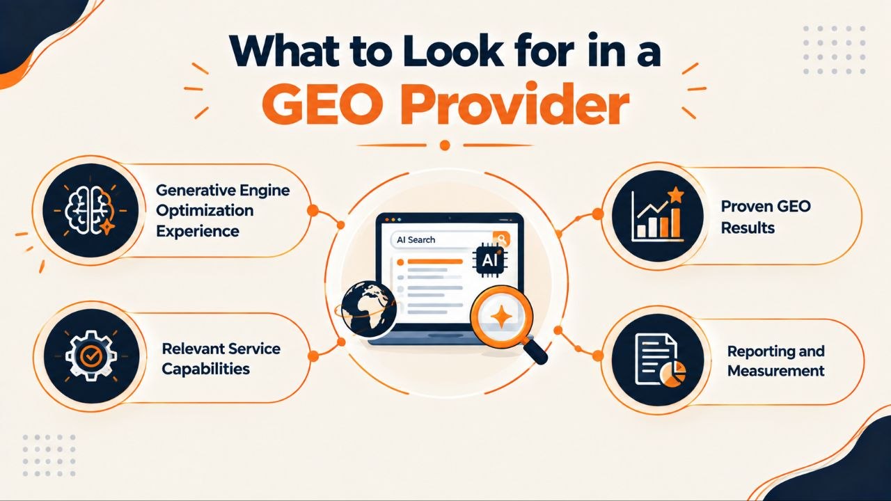 What to Look for in a GEO Provider
